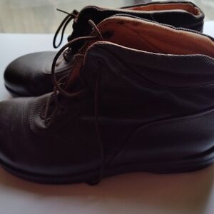 Birkenstock Dark Brown Ankle Boots Women Size 10